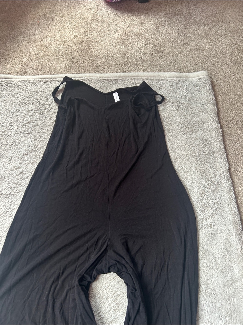 Athleta Black Scoop-Neck Tank